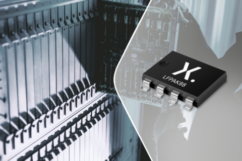 Nexperia推出首款采用SMD銅夾片LFPAK88封裝的熱插拔專(zhuān)用MOSFET(ASFET)，管腳尺寸縮小60%