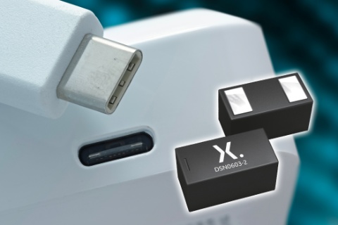 Nexperia推出全新用于Type-C型USB的ESD保護系列， 可提供業(yè)界最高的浪涌抗擾度和最低的觸發(fā)電壓